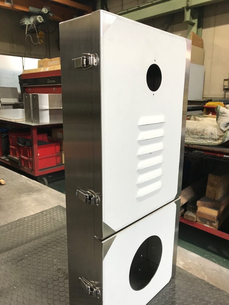 消防設備　ステンレスボックス　消化器ボックス